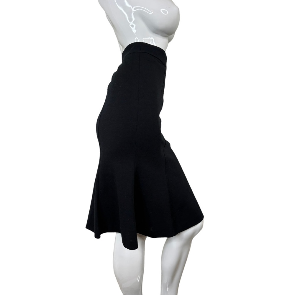 WOLFORD gorgeous wool midi trumpet skirt fit n flare RARE find xxs XS fun sz 34 - Picture 4 of 17